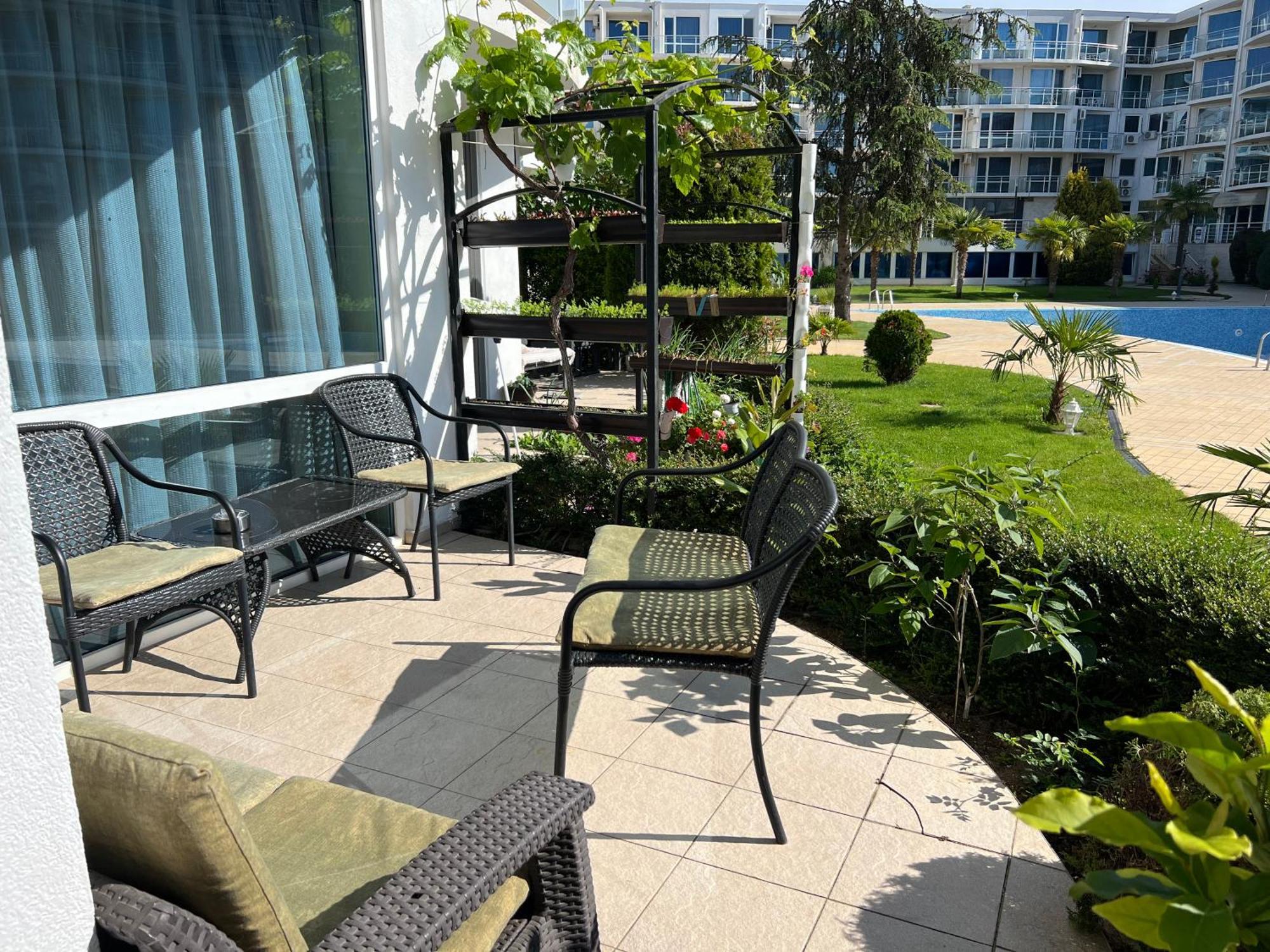 With Terrace In Complex Burgas City
